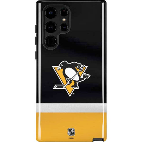 NHL Pittsburgh Penguins Jersey Galaxy S25 Ultra Impact Case